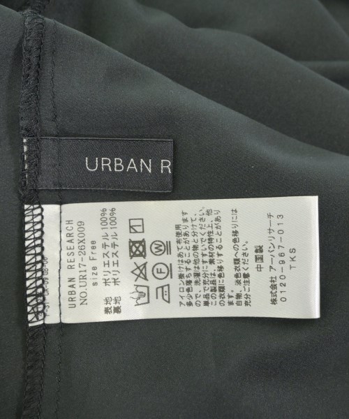 URBAN RESEARCH（アーバンリサーチ）ワンピース 黒 サイズ:F レディース/2200648529088