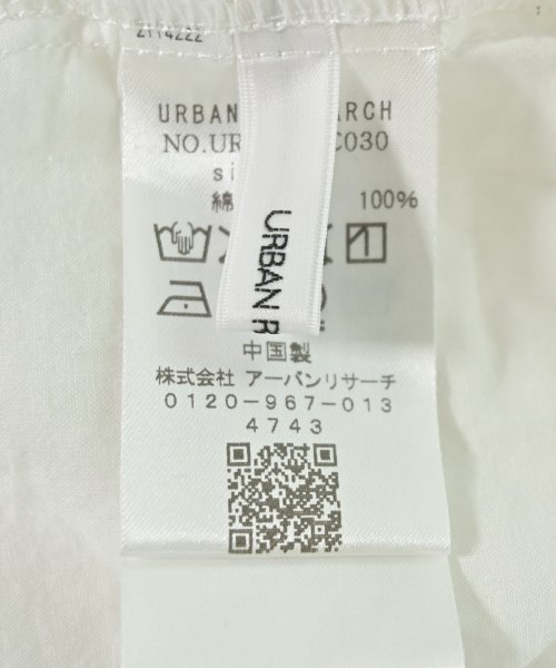 URBAN RESEARCH（アーバンリサーチ）ブラウス 白 サイズ:F レディース/2200702838040