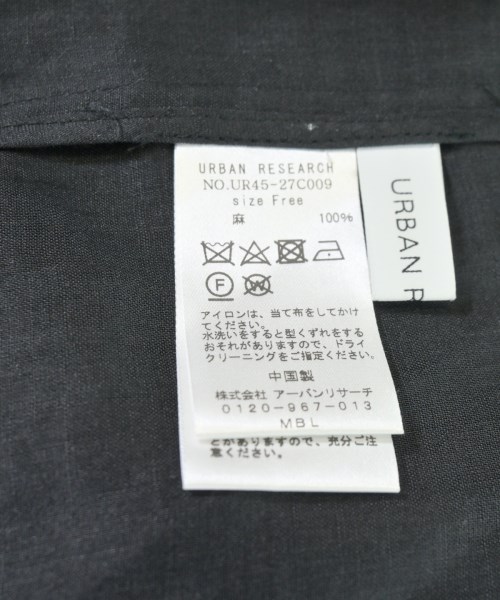URBAN RESEARCH（アーバンリサーチ）カジュアルジャケット 黒 サイズ:F レディース/2200705199032