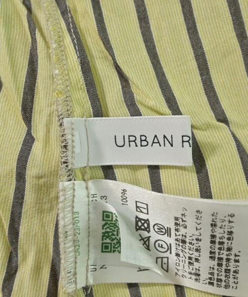 URBAN RESEARCH（アーバンリサーチ）カジュアルシャツ 黄 サイズ:F レディース/2200702551055