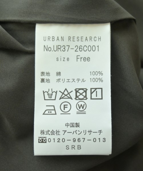 URBAN RESEARCH（アーバンリサーチ）ワンピース 黒 サイズ:F レディース/2200705810050