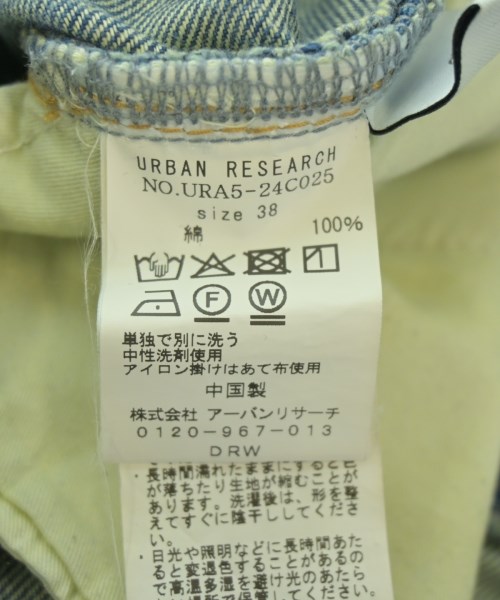 URBAN RESEARCH（アーバンリサーチ）デニムパンツ 青 サイズ:38(M位) レディース/2200709182047