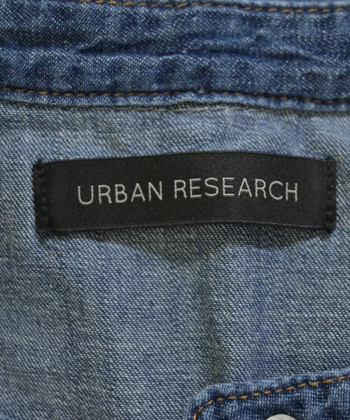 URBAN RESEARCH（アーバンリサーチ）シャツワンピース 青 サイズ:F レディース/2200706286359
