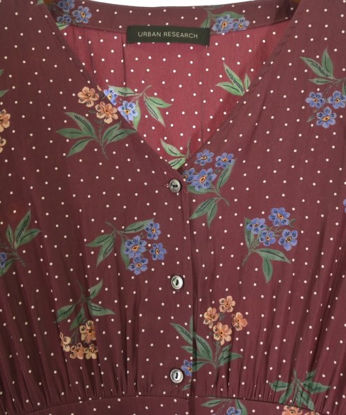 URBAN RESEARCH（アーバンリサーチ）ワンピース 赤 サイズ:F レディース/2200664343064