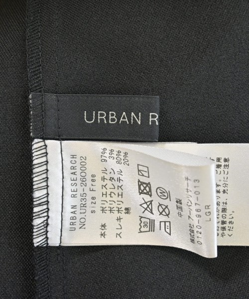URBAN RESEARCH（アーバンリサーチ）ワンピース 黒 サイズ:F レディース/2200663826032