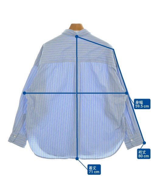 URBAN RESEARCH（アーバンリサーチ）カジュアルシャツ 青 サイズ:F レディース/2200661834107