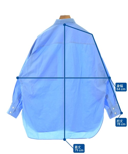 URBAN RESEARCH（アーバンリサーチ）カジュアルシャツ 青 サイズ:F レディース/2200666555052