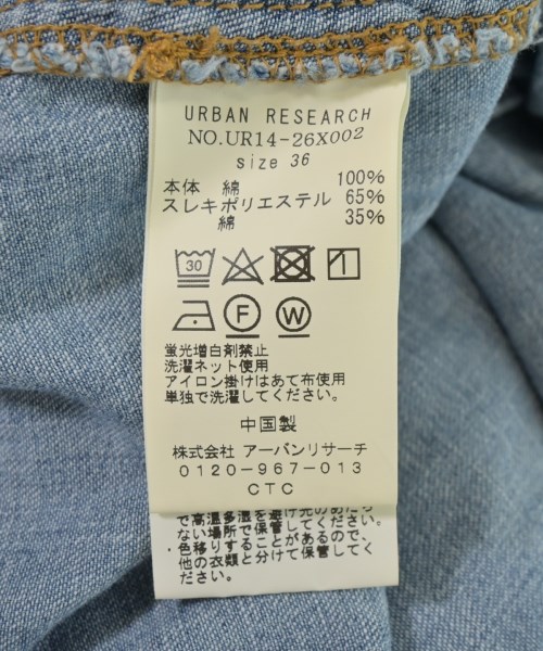 URBAN RESEARCH（アーバンリサーチ）ワンピース 青 サイズ:36(S位) レディース/2200724366026