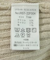 URBAN RESEARCH（アーバンリサーチ）ニット・セーター ベージュ サイズ:F レディース/2200724832286