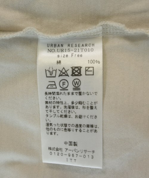 URBAN RESEARCH（アーバンリサーチ）Tシャツ・カットソー ベージュ サイズ:F レディース/2200728765023