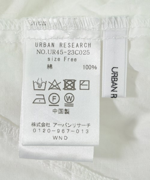 URBAN RESEARCH（アーバンリサーチ）ブラウス 白 サイズ:F レディース/2200727778048