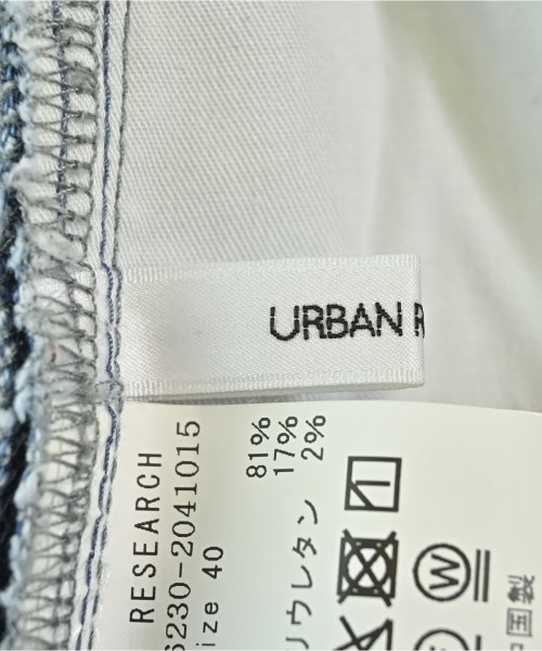 URBAN RESEARCH（アーバンリサーチ）デニムパンツ 青 サイズ:40(L位) レディース/2200717245055