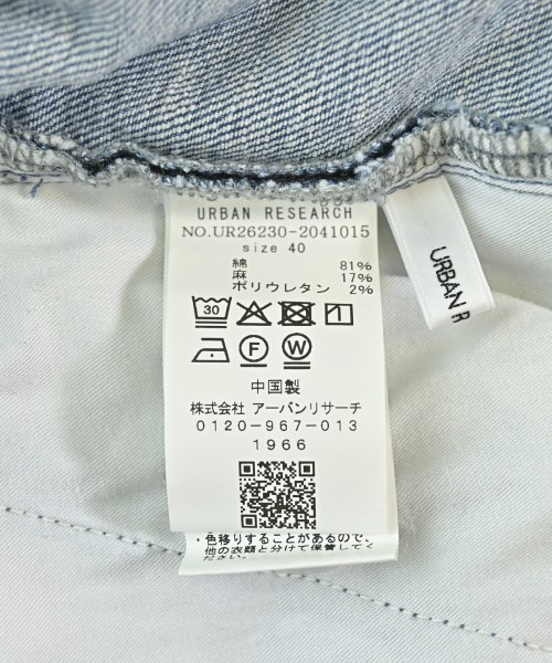 URBAN RESEARCH（アーバンリサーチ）デニムパンツ 青 サイズ:40(L位) レディース/2200717245055