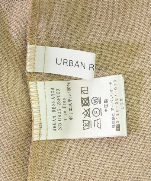 URBAN RESEARCH（アーバンリサーチ）ブラウス ベージュ サイズ:F レディース/2200724109180