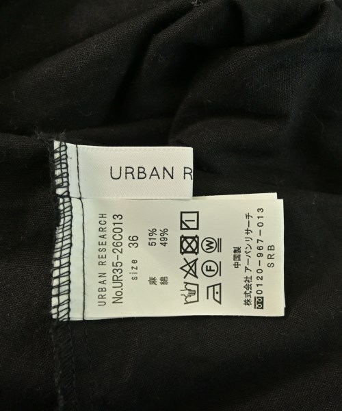 URBAN RESEARCH（アーバンリサーチ）ワンピース 黒 サイズ:36(S位) レディース/2200720670011
