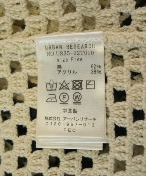 URBAN RESEARCH（アーバンリサーチ）カーディガン 白 サイズ:F レディース/2200724658015