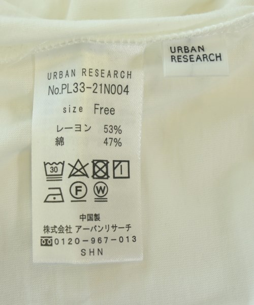 URBAN RESEARCH（アーバンリサーチ）ノースリーブ 白 サイズ:F レディース/2200683910018