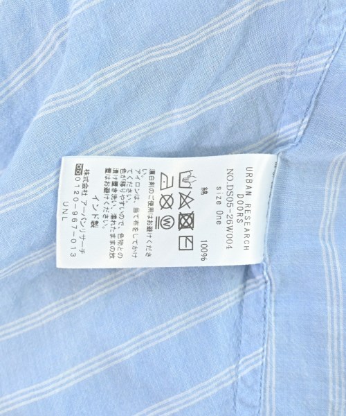 URBAN RESEARCH（アーバンリサーチ）シャツワンピース 青 サイズ:ONE レディース/2200690854015