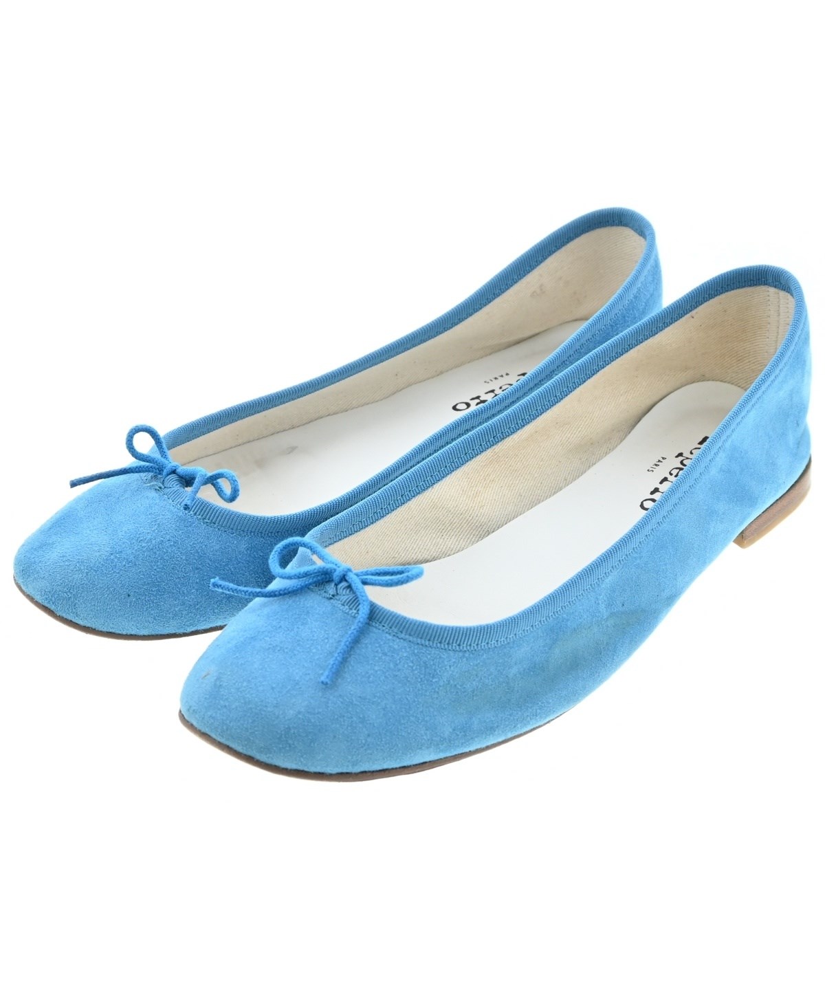 Repetto バレエシューズ 青 39 箱付き repetto（レペット）バレエシューズ/オペラシューズ 青 サイズ:39(24.5