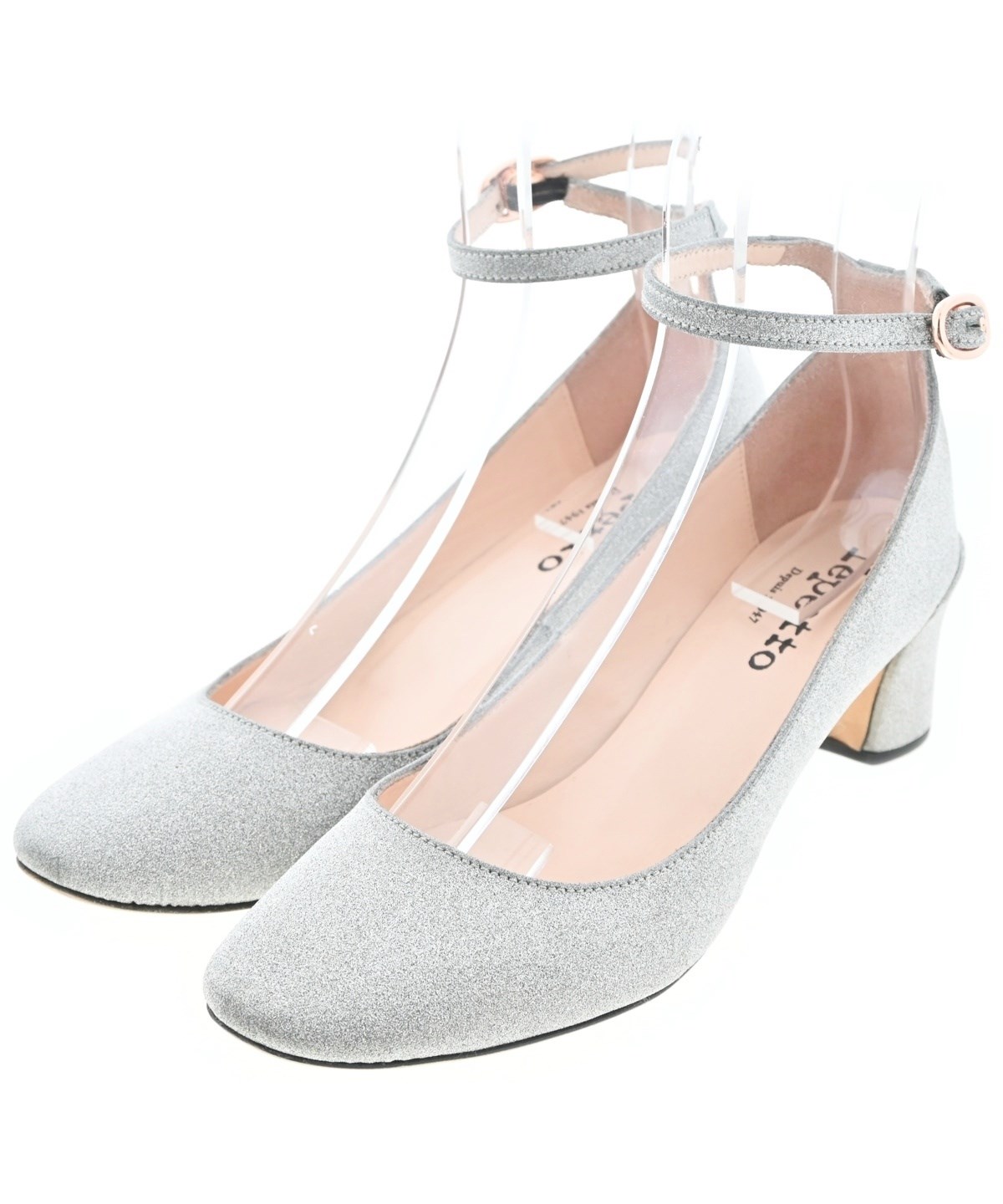 repetto（レペット）パンプス シルバー サイズ:EU38(24.5cm位