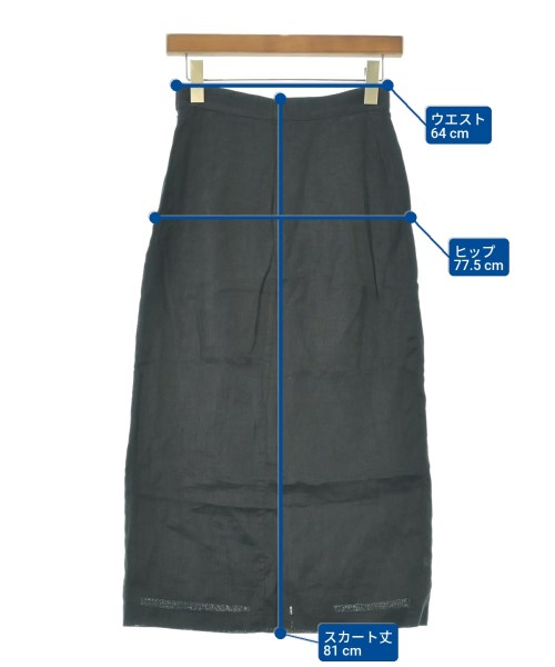 BEAUTY&YOUTH UNITED ARROWS（ビューティーアンドユースユナイテッドアローズ）ロング・マキシ丈スカート 黒 サイズ:S レディース/2200619486013