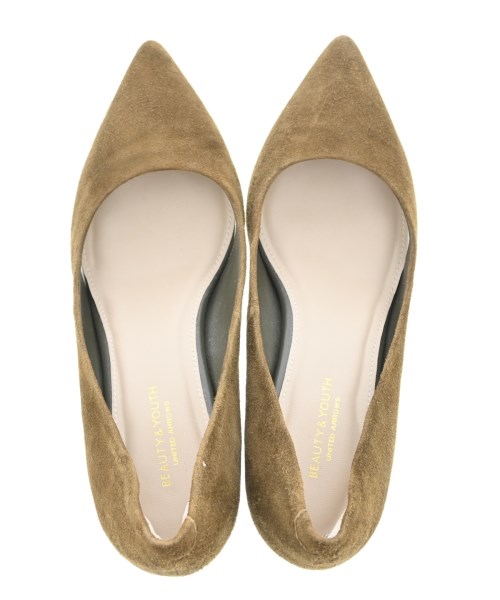 BEAUTY&YOUTH UNITED ARROWS（ビューティーアンドユースユナイテッドアローズ）パンプス カーキ サイズ:EU36(22.5cm位) レディース/2200619991067