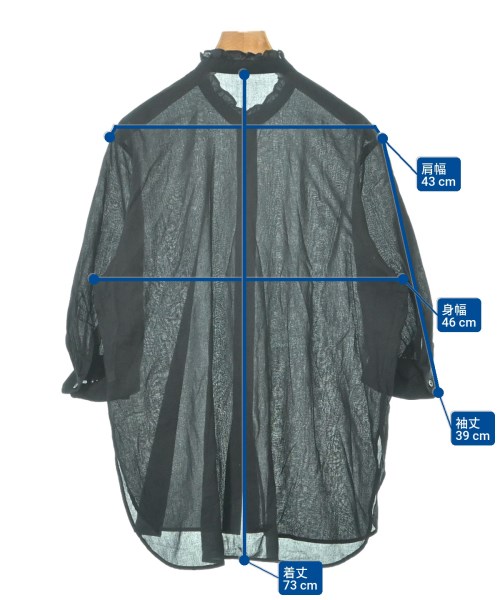 BEAUTY&YOUTH UNITED ARROWS（ビューティーアンドユースユナイテッドアローズ）ブラウス 黒 サイズ:F レディース/2200617496045