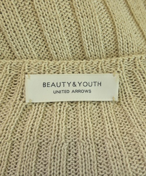 BEAUTY&YOUTH UNITED ARROWS（ビューティーアンドユースユナイテッドアローズ）ニット・セーター ベージュ サイズ:-(XS位) レディース/2200621350036