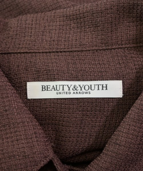 BEAUTY&YOUTH UNITED ARROWS（ビューティーアンドユースユナイテッドアローズ）カジュアルシャツ 茶 サイズ:F レディース/2200629317079
