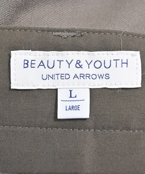 BEAUTY&YOUTH UNITED ARROWS（ビューティーアンドユースユナイテッドアローズ）スラックス 茶 サイズ:L レディース/2200632310012