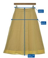 BEAUTY&YOUTH UNITED ARROWS（ビューティーアンドユースユナイテッドアローズ）ロング・マキシ丈スカート 黄 サイズ:M レディース/2200622041452