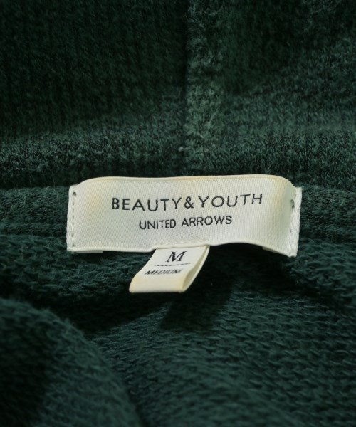 BEAUTY&YOUTH UNITED ARROWS（ビューティーアンドユースユナイテッドアローズ）パーカー 緑 サイズ:M レディース/2200635106025
