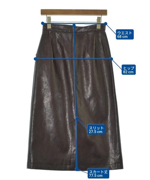 BEAUTY&YOUTH UNITED ARROWS（ビューティーアンドユースユナイテッドアローズ）ロング・マキシ丈スカート 赤 サイズ:M レディース/2200635872029