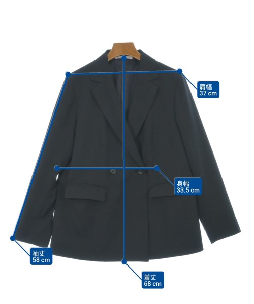 BEAUTY&YOUTH UNITED ARROWS（ビューティーアンドユースユナイテッドアローズ）カジュアルジャケット 黒 サイズ:S レディース/2200635981028