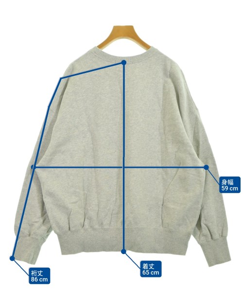 BEAUTY&YOUTH UNITED ARROWS（ビューティーアンドユースユナイテッドアローズ）スウェット グレー サイズ:F レディース/2200615961095