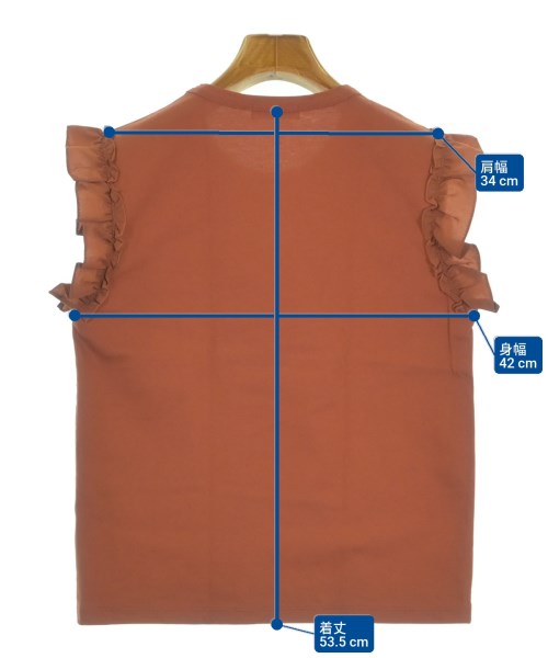 BEAUTY&YOUTH UNITED ARROWS（ビューティーアンドユースユナイテッドアローズ）ノースリーブ オレンジ サイズ:-(M位) レディース/2200621102109