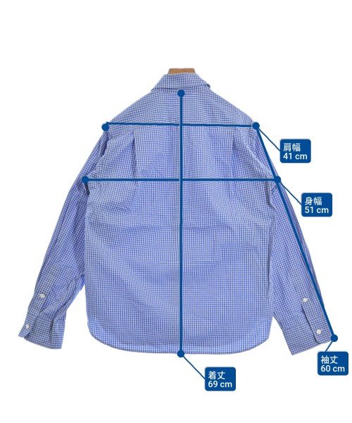 BEAUTY&YOUTH UNITED ARROWS（ビューティーアンドユースユナイテッドアローズ）カジュアルシャツ 青 サイズ:F レディース/2200636773011