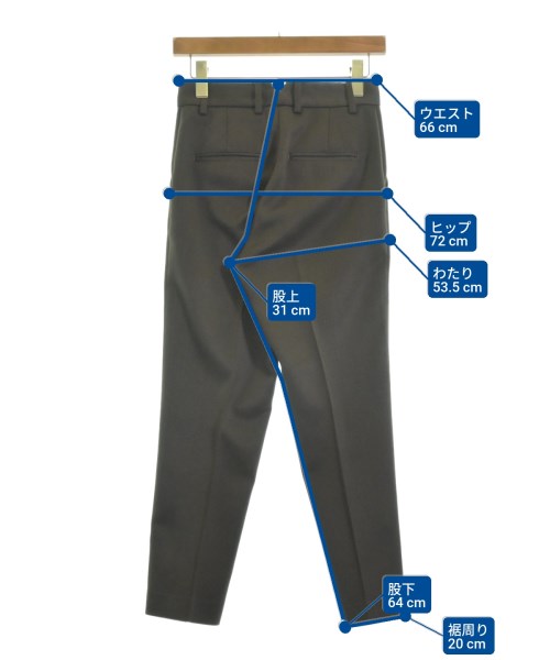 BEAUTY&YOUTH UNITED ARROWS（ビューティーアンドユースユナイテッドアローズ）スラックス 茶 サイズ:S レディース/2200636886018