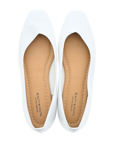 BEAUTY&YOUTH UNITED ARROWS（ビューティーアンドユースユナイテッドアローズ）パンプス 白 サイズ:EU37(23.5cm位) レディース/2200621803112