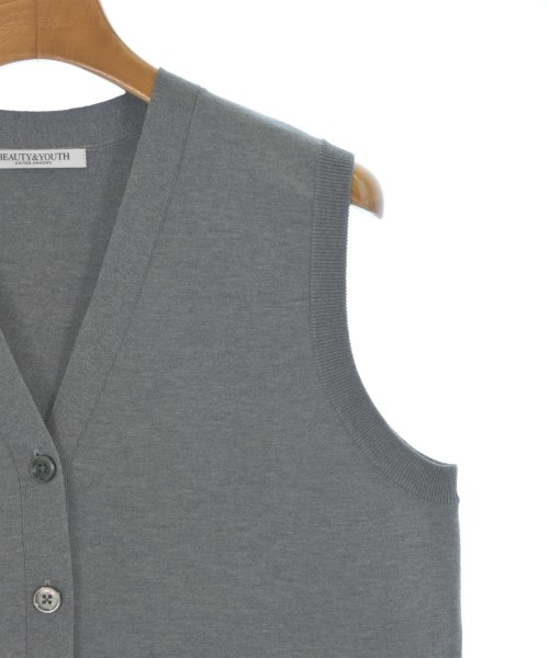 BEAUTY&YOUTH UNITED ARROWS（ビューティーアンドユースユナイテッドアローズ）ベスト グレー サイズ:-(L位) レディース/2200636367029