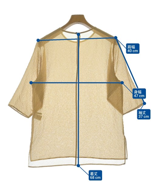 BEAUTY&YOUTH UNITED ARROWS（ビューティーアンドユースユナイテッドアローズ）ブラウス ベージュ サイズ:F レディース/2200619663025