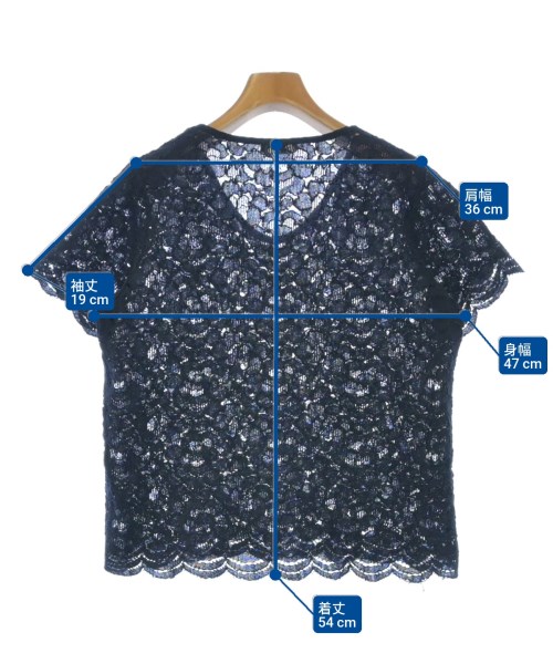 BEAUTY&YOUTH UNITED ARROWS（ビューティーアンドユースユナイテッドアローズ）ブラウス 紺 サイズ:-(L位) レディース/2200630319062