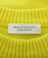 BEAUTY&YOUTH UNITED ARROWS（ビューティーアンドユースユナイテッドアローズ）ニット・セーター 黄 サイズ:F レディース/2200637664035