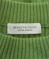 BEAUTY&YOUTH UNITED ARROWS（ビューティーアンドユースユナイテッドアローズ）ニット・セーター 緑 サイズ:F レディース/2200637664066
