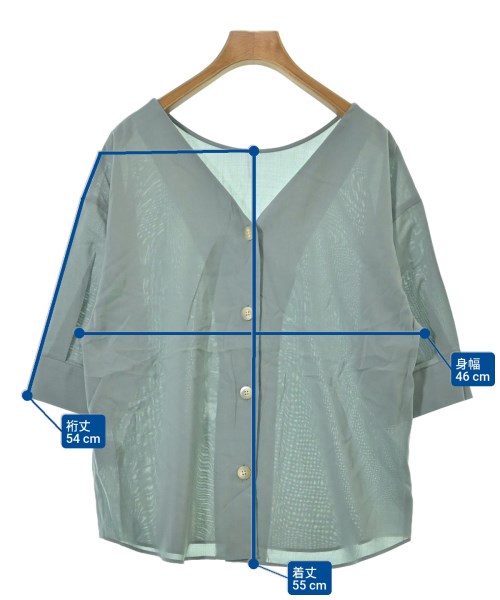 BEAUTY&YOUTH UNITED ARROWS（ビューティーアンドユースユナイテッドアローズ）ブラウス 緑 サイズ:-(M位) レディース/2200625169122