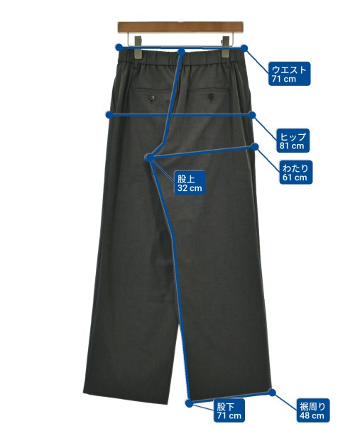 BEAUTY&YOUTH UNITED ARROWS（ビューティーアンドユースユナイテッドアローズ）スラックス グレー サイズ:L レディース/2200630473047