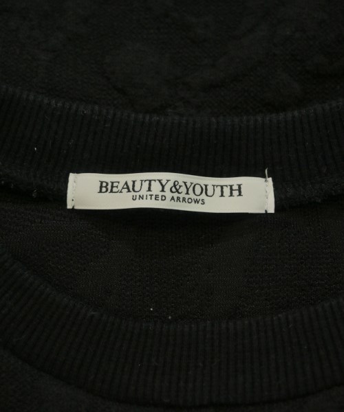 BEAUTY&YOUTH UNITED ARROWS（ビューティーアンドユースユナイテッドアローズ）スウェット 黒 サイズ:F レディース/2200624466017
