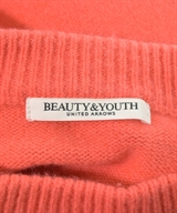 BEAUTY&YOUTH UNITED ARROWS（ビューティーアンドユースユナイテッドアローズ）ニット・セーター 赤 サイズ:M レディース/2200632668052