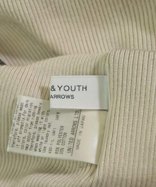 BEAUTY&YOUTH UNITED ARROWS（ビューティーアンドユースユナイテッドアローズ）ニット・セーター ベージュ サイズ:F レディース/2200615276496