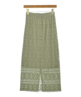 BEAUTY&YOUTH UNITED ARROWS（ビューティーアンドユースユナイテッドアローズ）ロング・マキシ丈スカート 緑 サイズ:S レディース/2200623783214